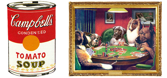 Dogs Playing Poker-tomato soup